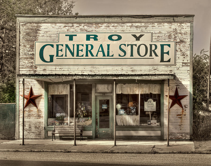 The General Store Photograph by David and Carol Kelly
