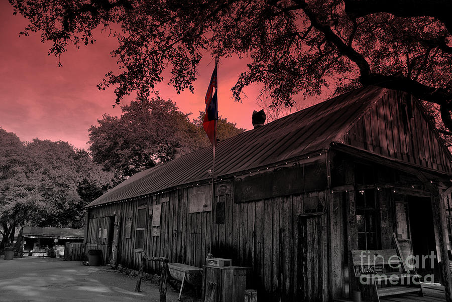 The General Store in Luckenbach Texas Photograph by Susanne Van Hulst