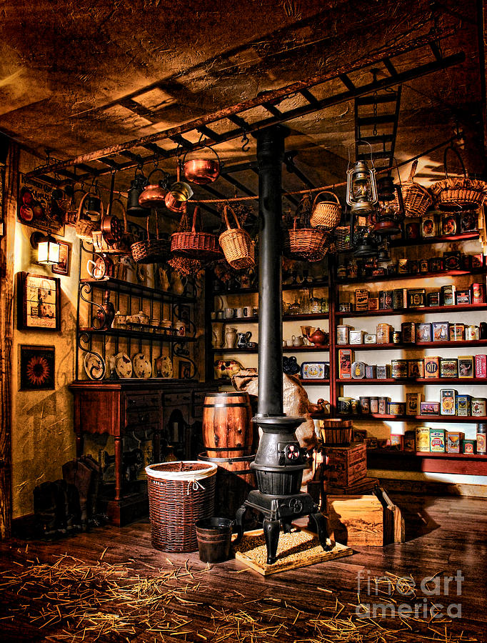 The General Store in my Basement Photograph by Olivier Le Queinec
