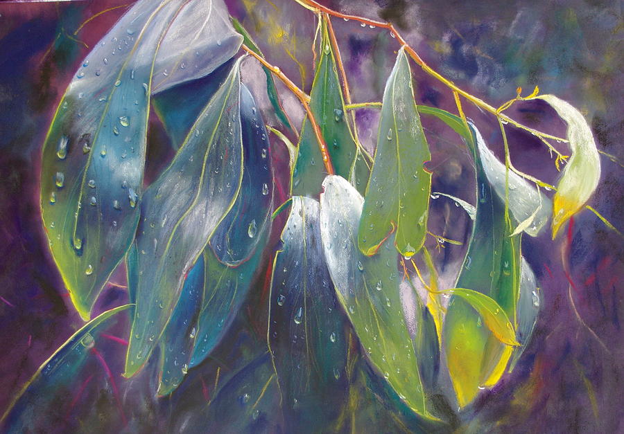 Lynda Robinson Painting - The Gentle Rain by Lynda Robinson
