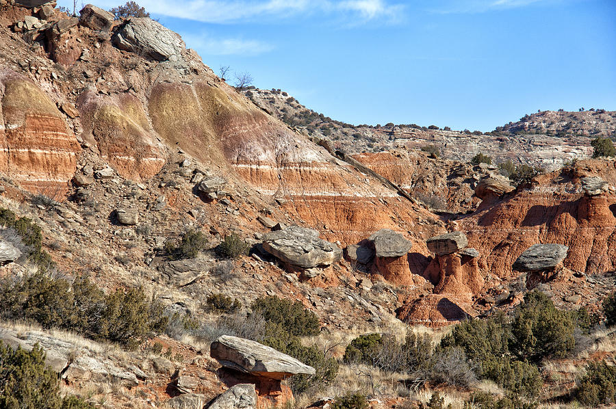 The Geologic Story of Palo Duro Canyon Photograph by Melany Sarafis