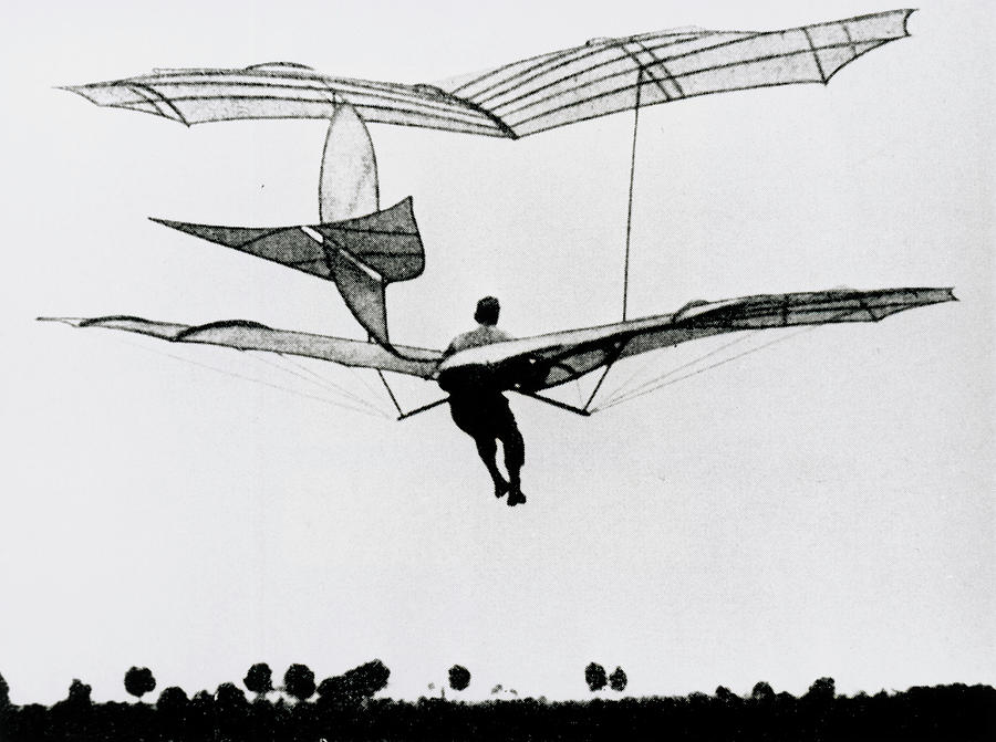 The German Glider Pioneer Otto Lilienthal Photograph by Science Photo ...