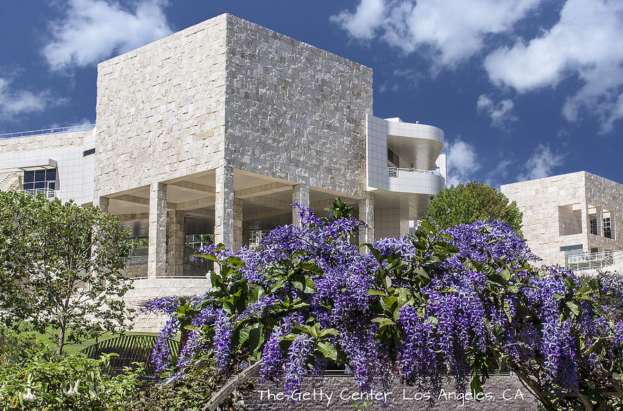 Los Angeles Photograph - The Getty Center by Mariola Szeliga