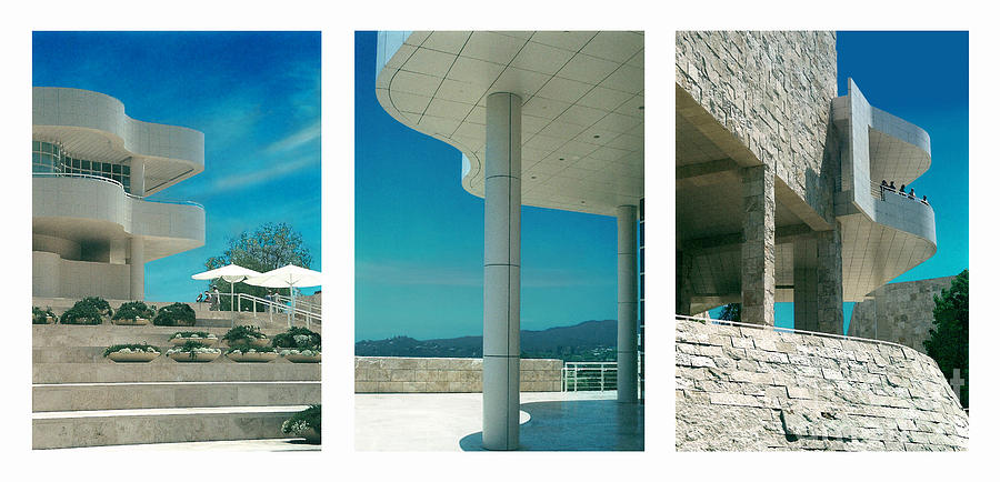 The Getty Triptych Photograph by Steve Karol