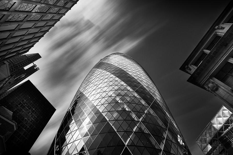 The Gherkin - London. Photograph by Ian Hufton