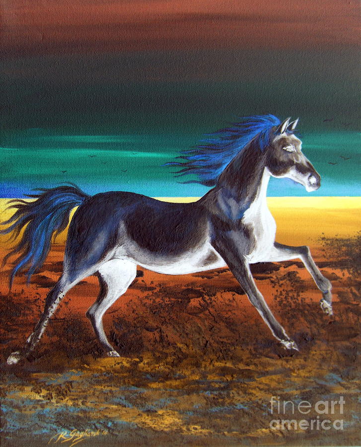 The Ghost Horse Painting by Roberto Gagliardi