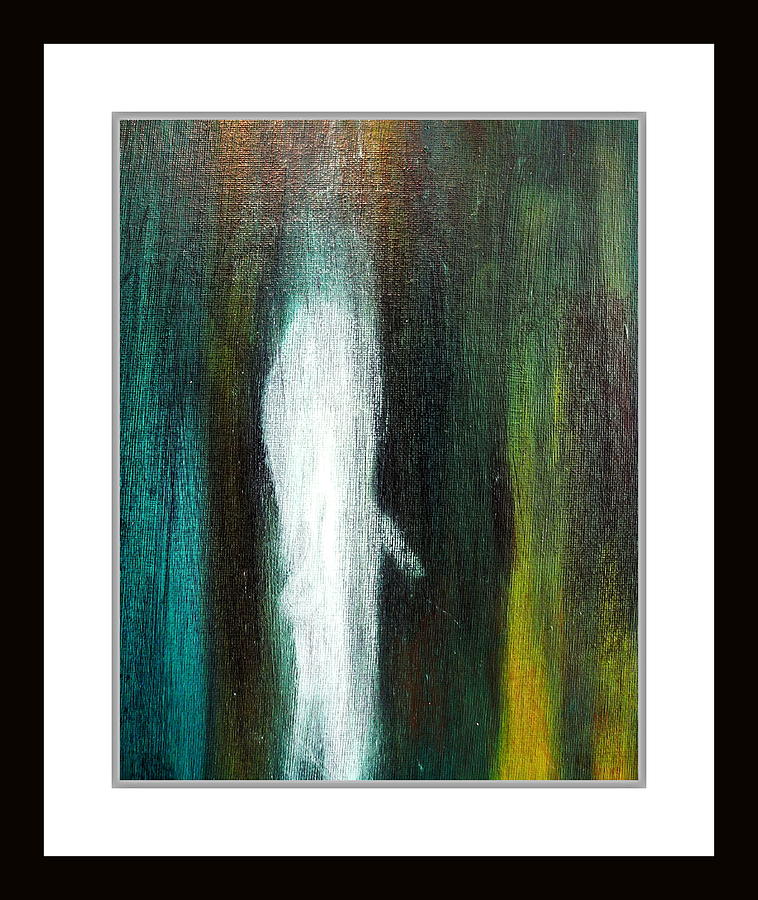 Abstract Painting - The Ghost In You by Sue McElligott Abstract Painting - The Ghost In You by Sue McElligott