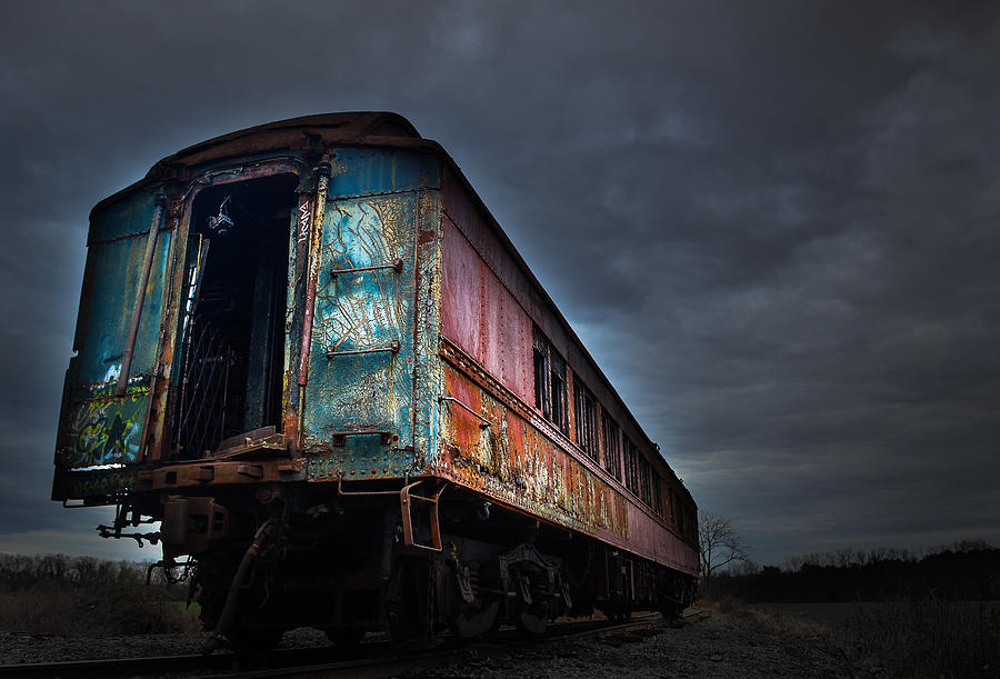 The Ghost Train Photograph by Jack Nguyen