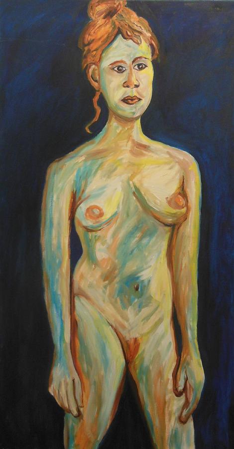 The Ginger Girl Painting by Esther Newman-Cohen