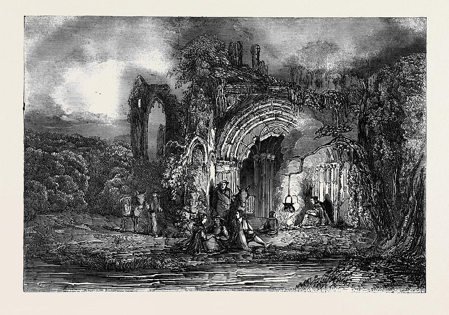 The Gipsys Home Drawing by George Haydock Dodgson (1811-1880), English ...