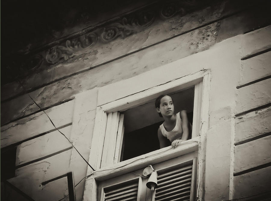 The Girl In The Window Photograph by Gigi Ebert