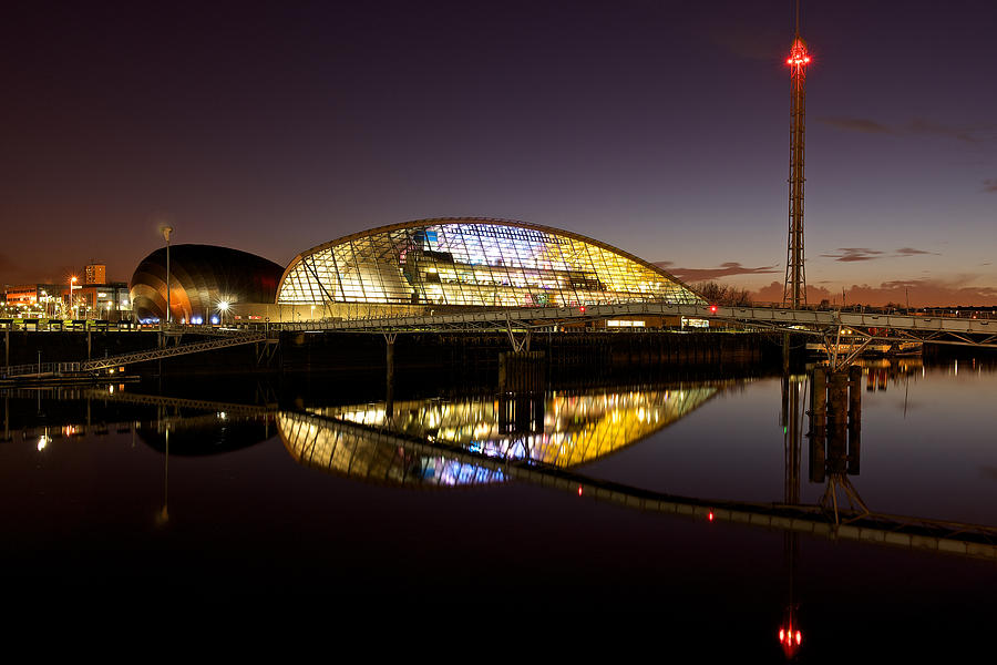 The Glasgow Science Centre Photograph by Stephen Taylor