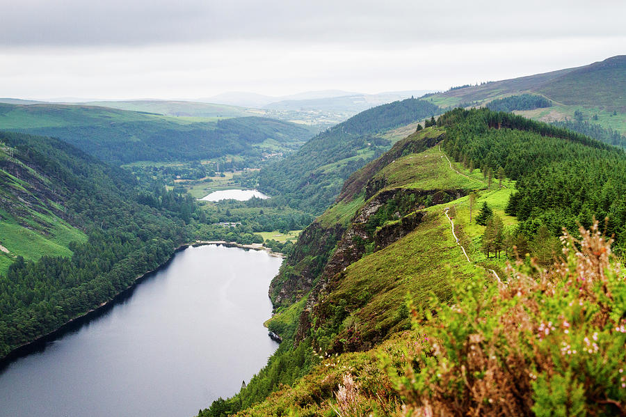 The Glendalough Valley Photograph by Maciej Frolow
