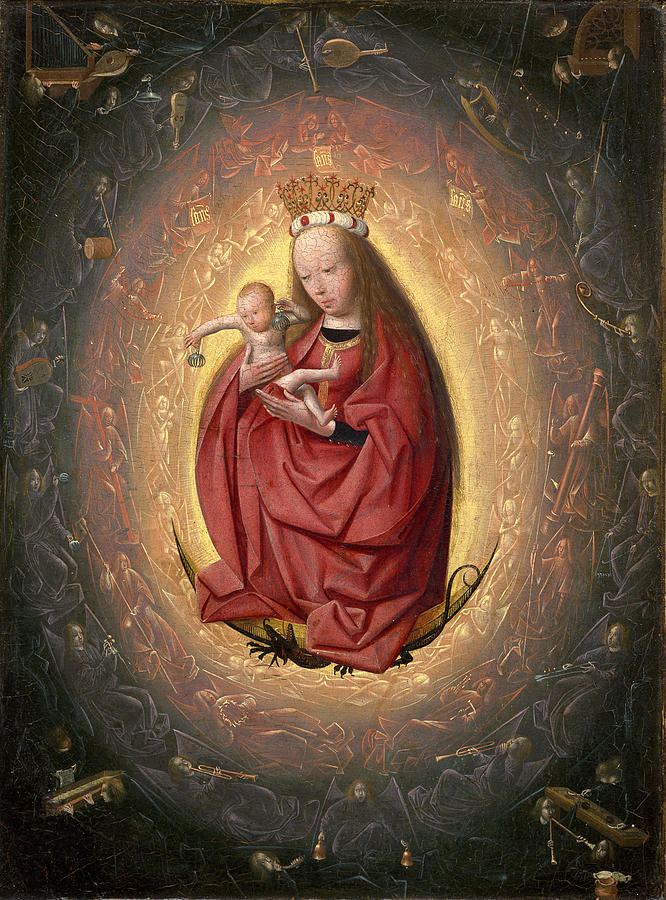 The Glorification of the Virgin Painting by Geertgen tot Sint Jans