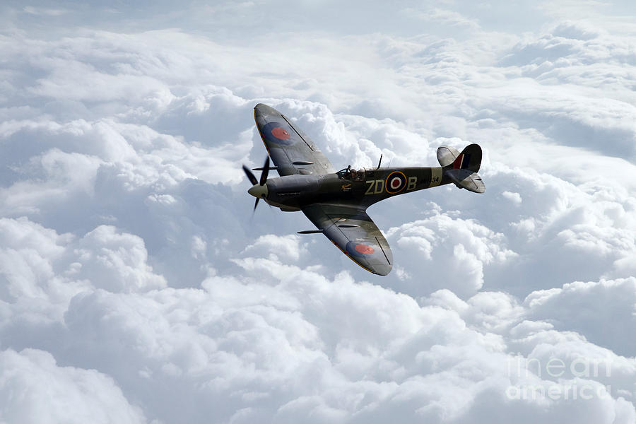 The Glorious Spitfire  Digital Art by Airpower Art