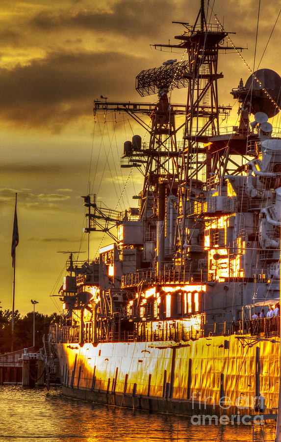 Buffalo Photograph - The Glory Days -  USS Sullivans by Darleen Stry