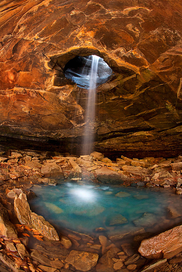The Glory Hole Waterfall Photograph by Steve White