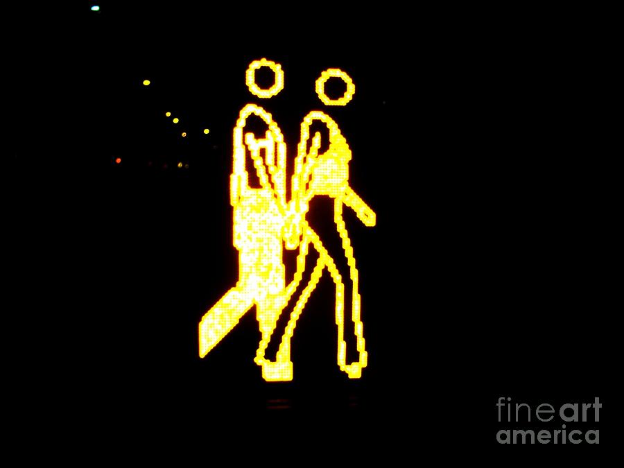 The Glowing Couple 2 Photograph by Kelly Awad