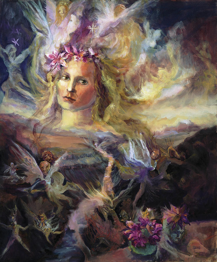 The Goddess Painting by Shari Silvey
