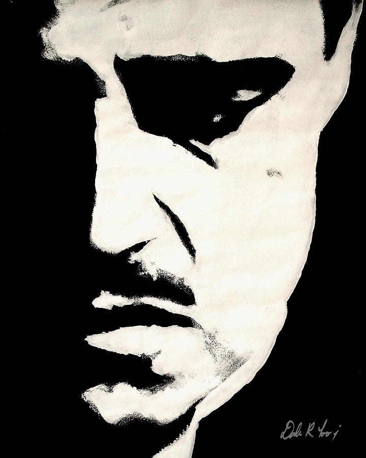 Scarface Painting - The Godfather by Dale Loos Jr