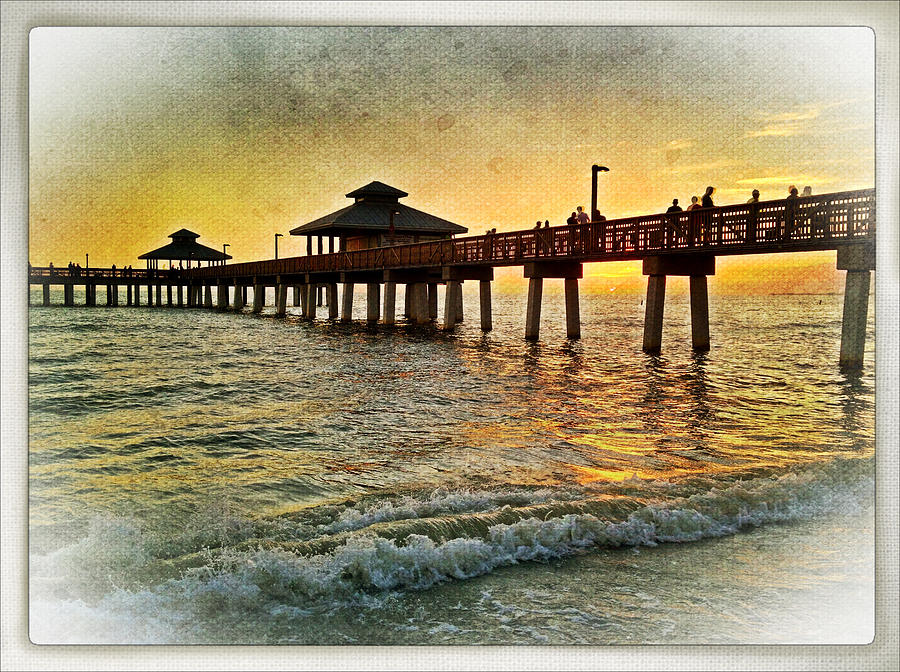 Pier Photograph - The Golden Age by Carl Bailey