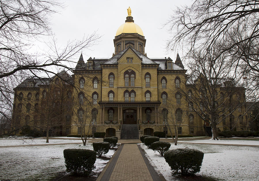 The Golden Dome of Notre Dame Photograph by Nathan Rupert
