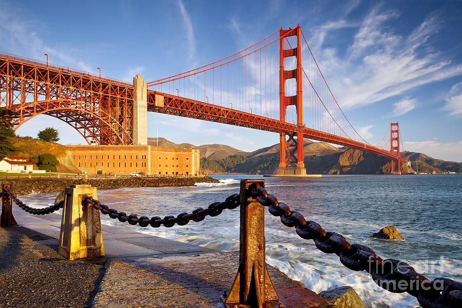 San Francisco Photograph - The Golden Gate by Brian Jannsen