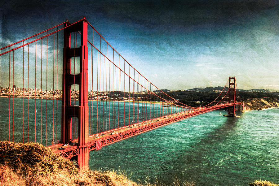 The Golden Gate Bridge Photograph by Natasha Bishop