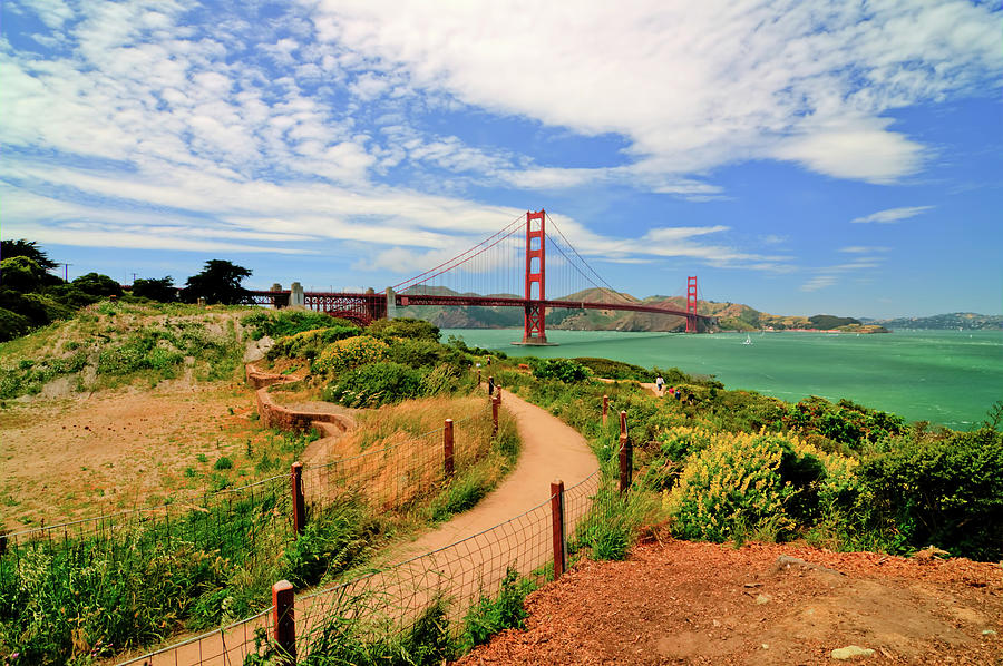 The Golden Gate Bridge  San Francisco Photograph by Www.35mmnegative.com