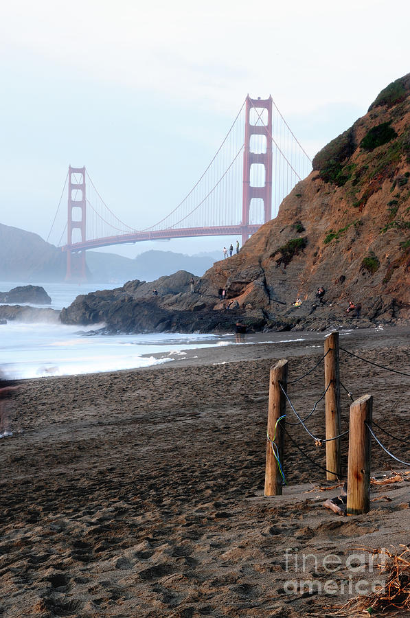 The Golden Gate from Baker Beach Photograph by Daniel Ryan