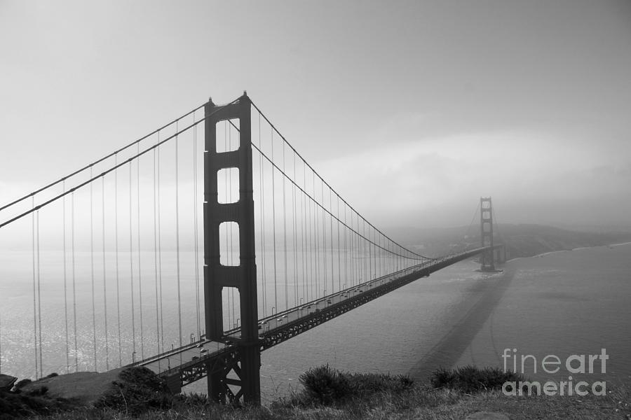 The Golden Gate In A Mist Photograph by Christiane Schulze Art And Photography