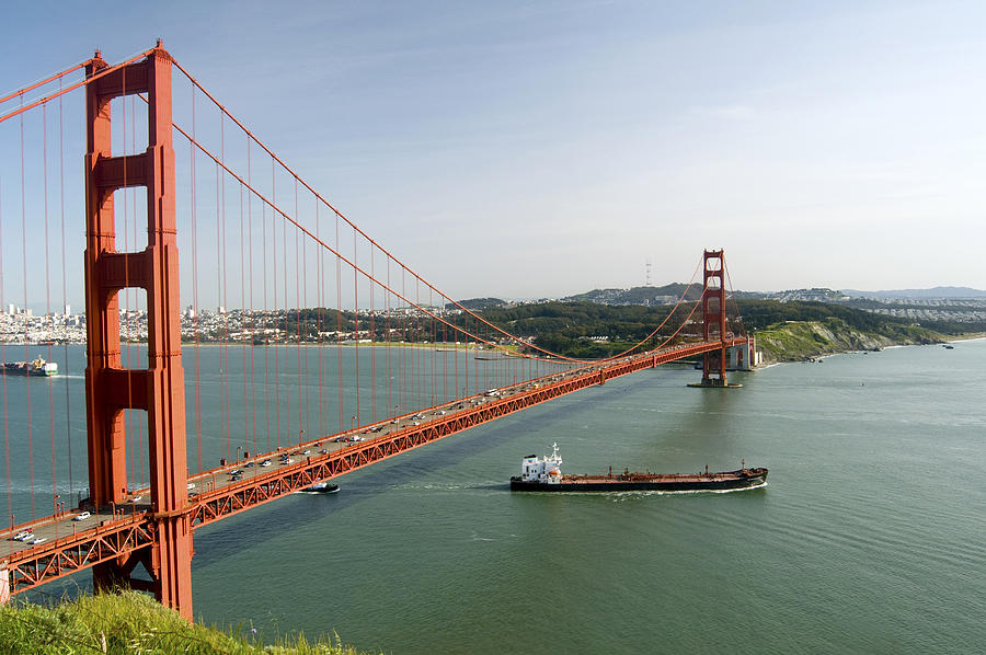 The Golden Gate Photograph by Robert Dann