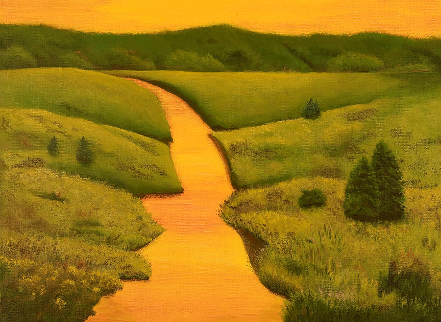 The Golden Hour Painting by Garry McMichael
