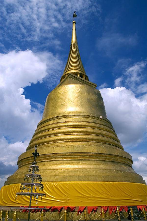 The Golden Mount in Bangkok Photograph by Artur Bogacki