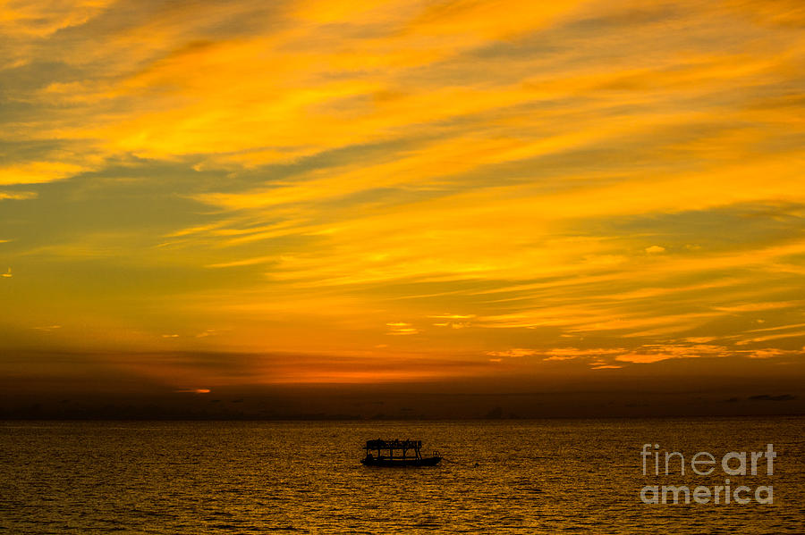 The Golden Sky that Mesmerize  Photograph by Rene Triay FineArt Photos