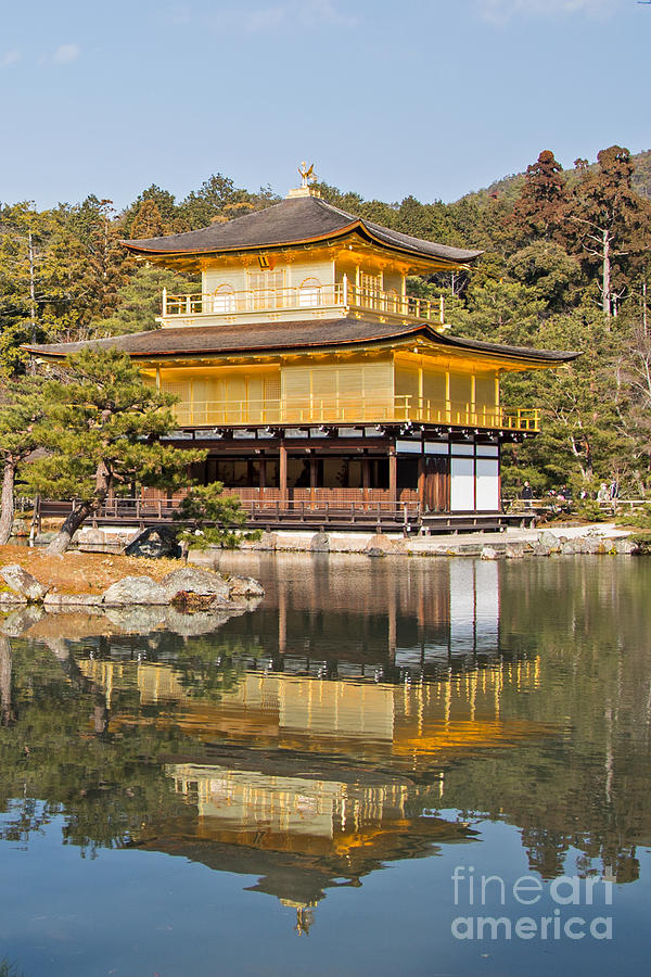 The Golden Temple in Kyoto Japan Photograph by Natural Focal Point Photography