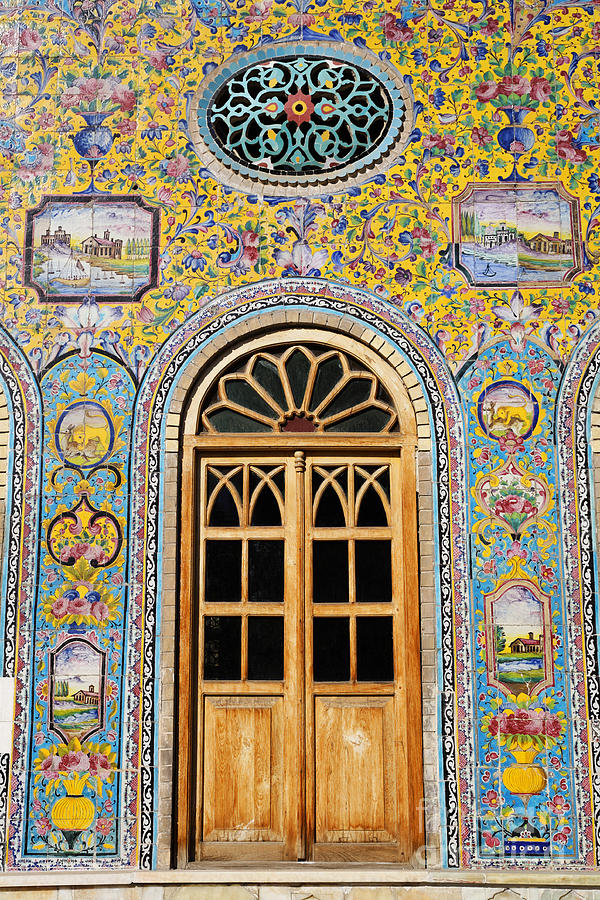 Architecture Photograph - The Golestan Palace in Tehran Iran by Robert Preston