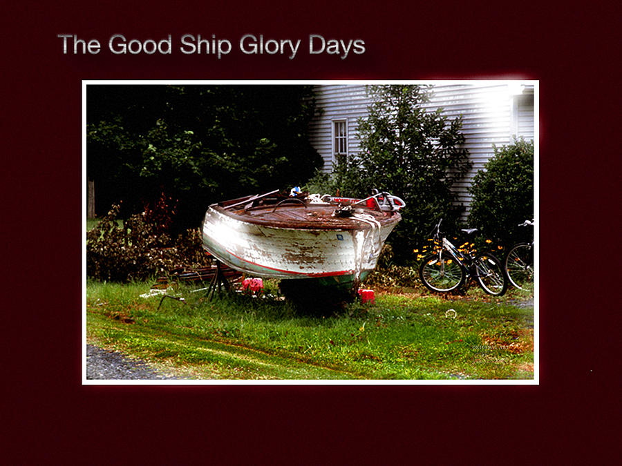 The Good Ship Glory Days Poster Digital Art by Joe Paradis