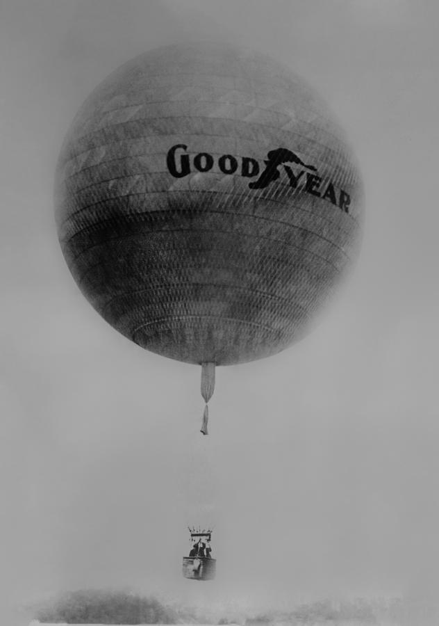 The GoodYear Balloon Photograph by Bill Cannon