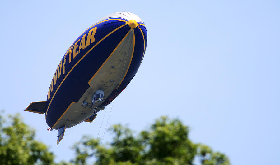 The Goodyear Blimp N3A Photograph by David Dufresne
