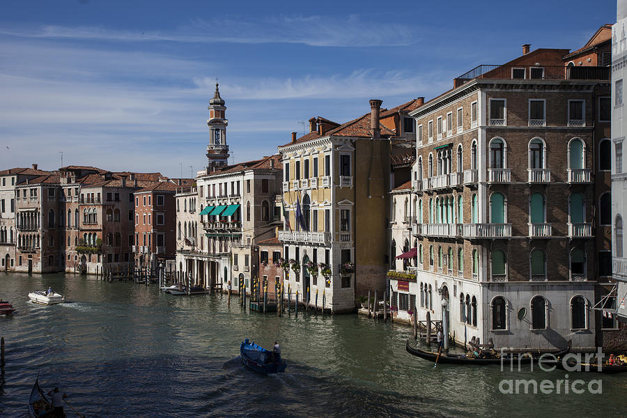 The Grand Canal Scene Photograph by Timothy Johnson