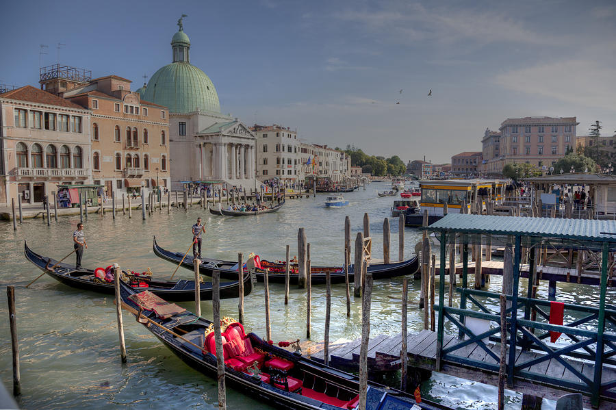 The Grand Canal Photograph by Uri Baruch