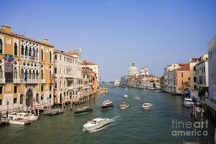 The Grand Canal, Venice Photograph by David Davis