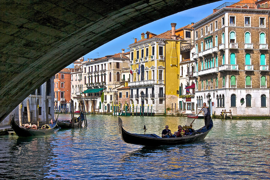 The Grand Canal Photograph by Walt  Baker