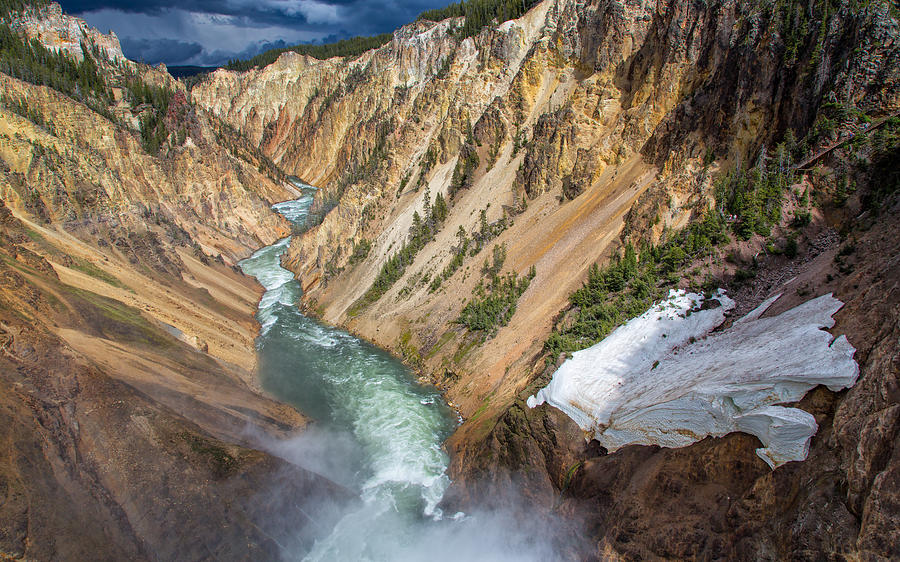The Grand Canyon Of Yellowstone Photograph