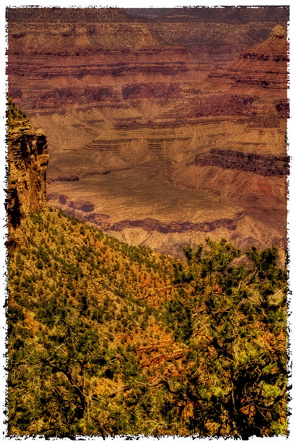 The Grand Canyon Vintage Americana II Photograph by David Patterson