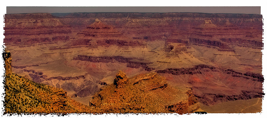 The Grand Canyon Vintage Americana III Photograph by David Patterson