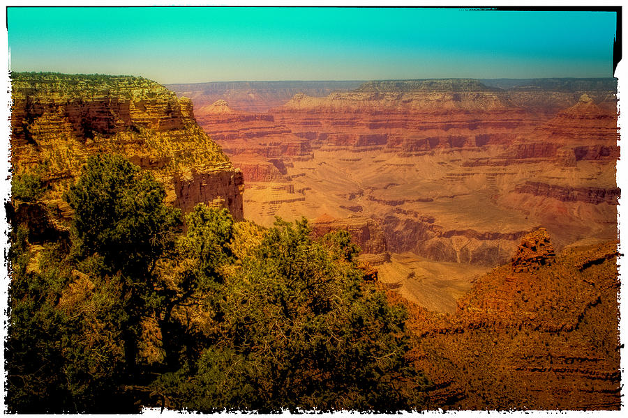 The Grand Canyon Vintage Americana VII Photograph by David Patterson