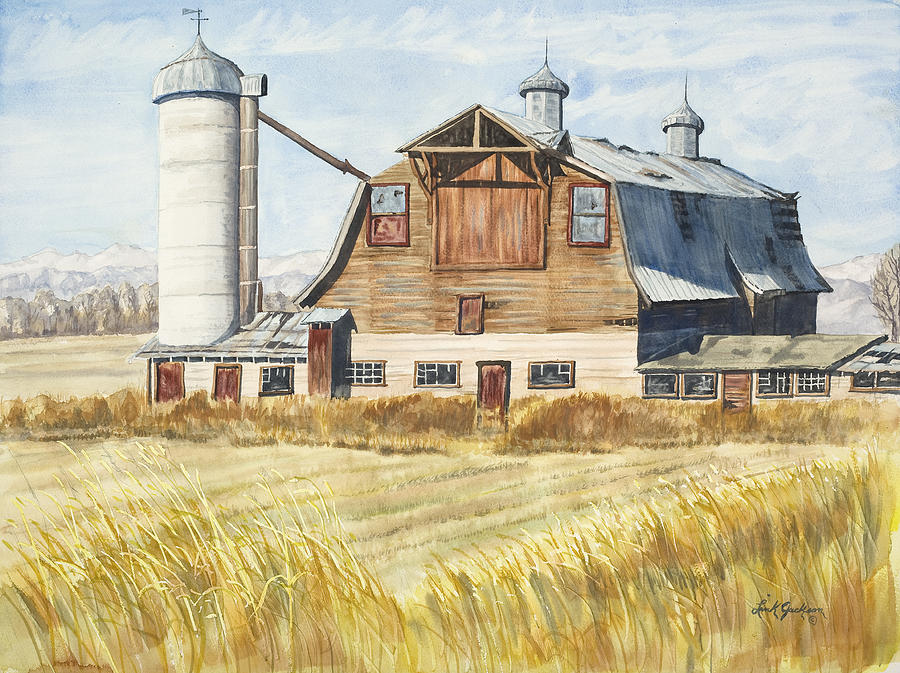 The Grand Old Barn Painting by Link Jackson