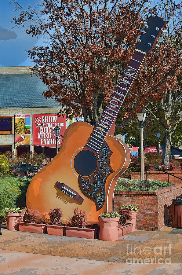 Nashville Photograph - The Grand Ole Opry by Donna Greene